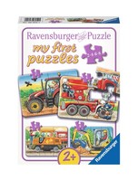Ravensburger My First Kinderpuzzle Bei Der Arbeit 8 Teile KINDER-PUZZLE