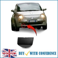 Front Bumper Towing Eye Cover Cap Primed Fits Fiat 500 500C 2007-2015 New