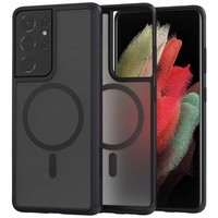 Spacecase Hybrid-HüLle FüR Samsung Galaxy S21 Ultra Schwarz