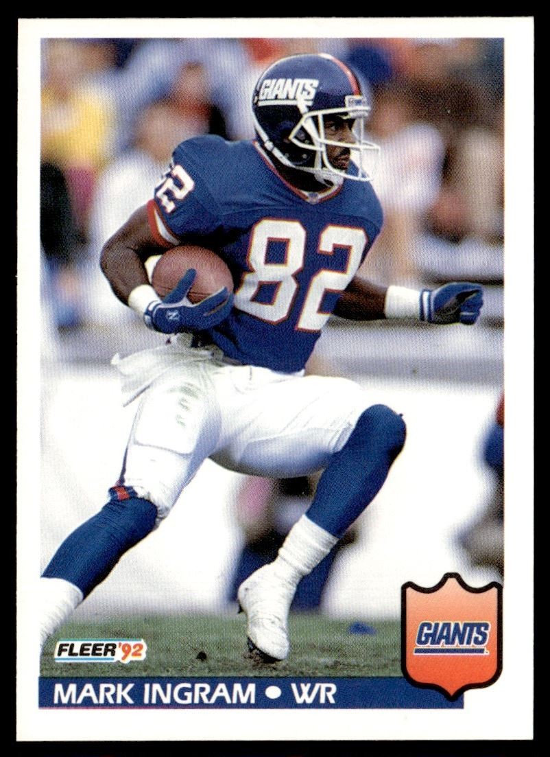 1992 Fleer Mark Ingram New York Giants #294
