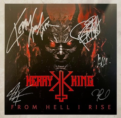 KERRY KING From Hell I Rise Signed By All 5 New RARE Lithograph Poster ...