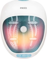 Image of HoMedics Luxury Foot Spa Massager, Heat and Keep Warm Function CRACKED