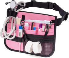 Nurse Fanny Pack, Nurse Waist Bag with Tape Holder, Pink