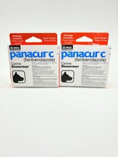 2 x PANACUR C Canine Dewormer 3 Packets in each box Exp 06/2027