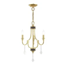 Livex Lighting - Glendale - 3 Light Mini Chandelier in New Traditional Style -
