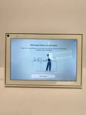 Facebook Portal Video Calling Display Smart Speaker 10 Inch Used Tested Works