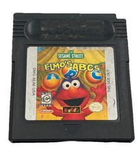 Sesame Street: Elmo's ABCs (Nintendo Game Boy) Authentic Cartridge Only