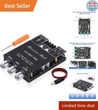 200W HiFi Subwoofer Amplifier Board with Bluetooth and Easy Installation