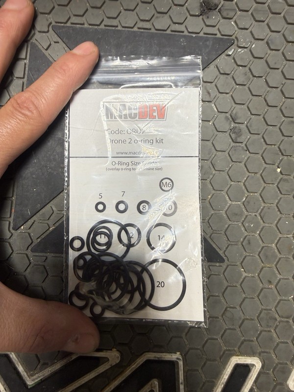 macdev drone 2 Oring Kit