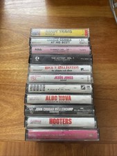 Variety Country  Rock  Classic Rock 70s  80s Cassette Tapes. Lot Of 11