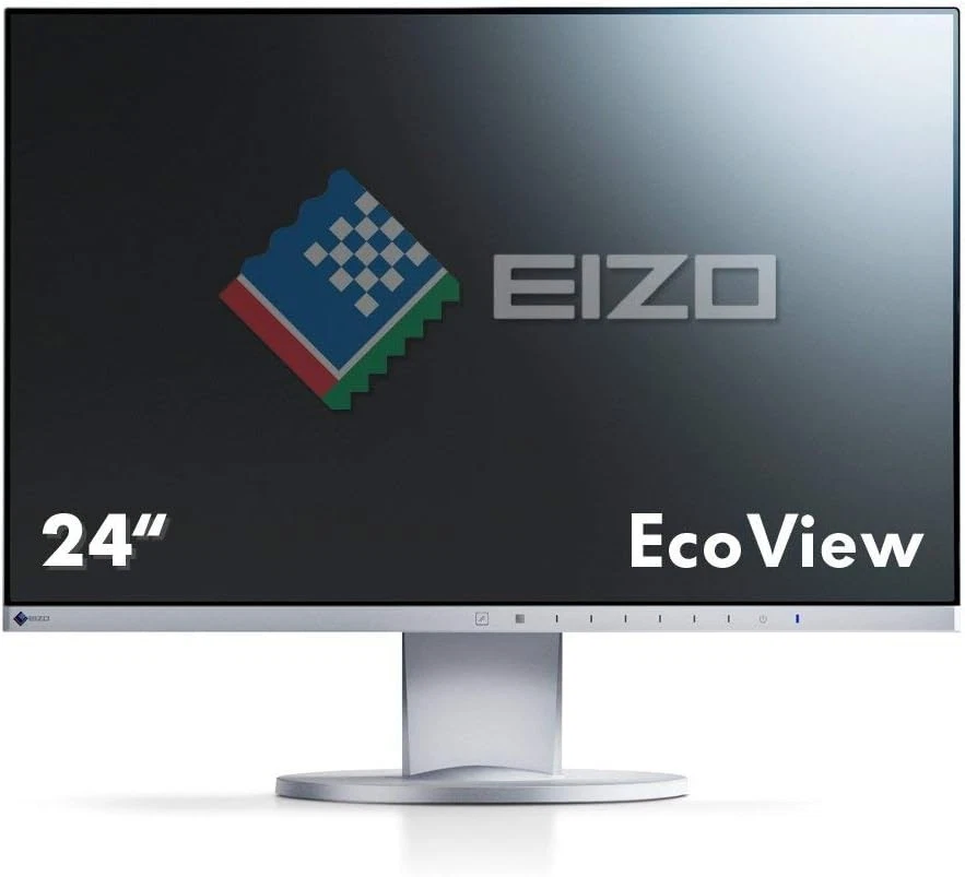 EIZO FlexScan EV2455-GY 60,4 cm 24" Zoll Ultra-Slim Monitor DVI-D, HDMI, VGA - Bild 2 von 3