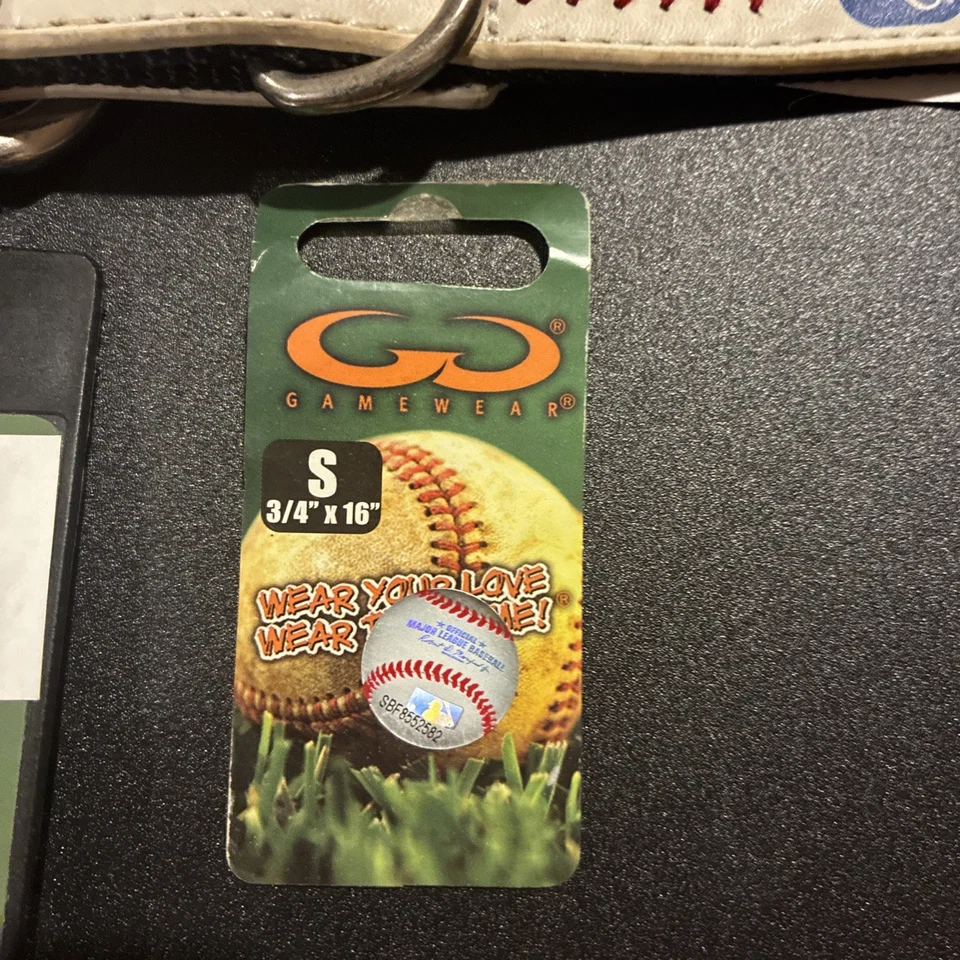 Nuevo COLLAR DE PERRO AJUSTABLE Kansas City Royals pequeño 3/4 por 16 de GameWear Foto 3 de 4