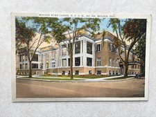 P1616 Vintage Postcard Moline Elks Lodge BPOE...