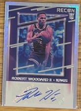 2020-21 ROBERT WOODARD II PANINI RECON ROOKIE SIGNATURES AUTO CARD!. rookie card picture