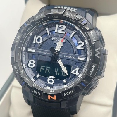 Casio Watch Protrek Climber Line Smartphone Link PRT-B50-2JF Men's Used Japan
