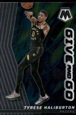 2022-23 Panini Mosaic #13 Tyrese Haliburton Give and Go Mosaic