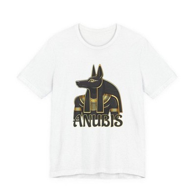 Anubis Egyptian God T-Shirt | Ancient Egypt Graphic and Text Tee Shirt