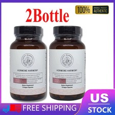 2 PACK Happy Mammoth Hormone Harmony Natural Hormonal Support for Women 72 Caps