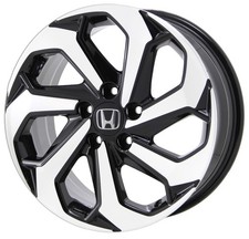 17 Honda Accord Wheel Rim Factory Oem 64080 2016-2018 Machined Black