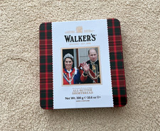 Książę William Kate Middleton Shortbread Walker puszka puszka puszka pusta