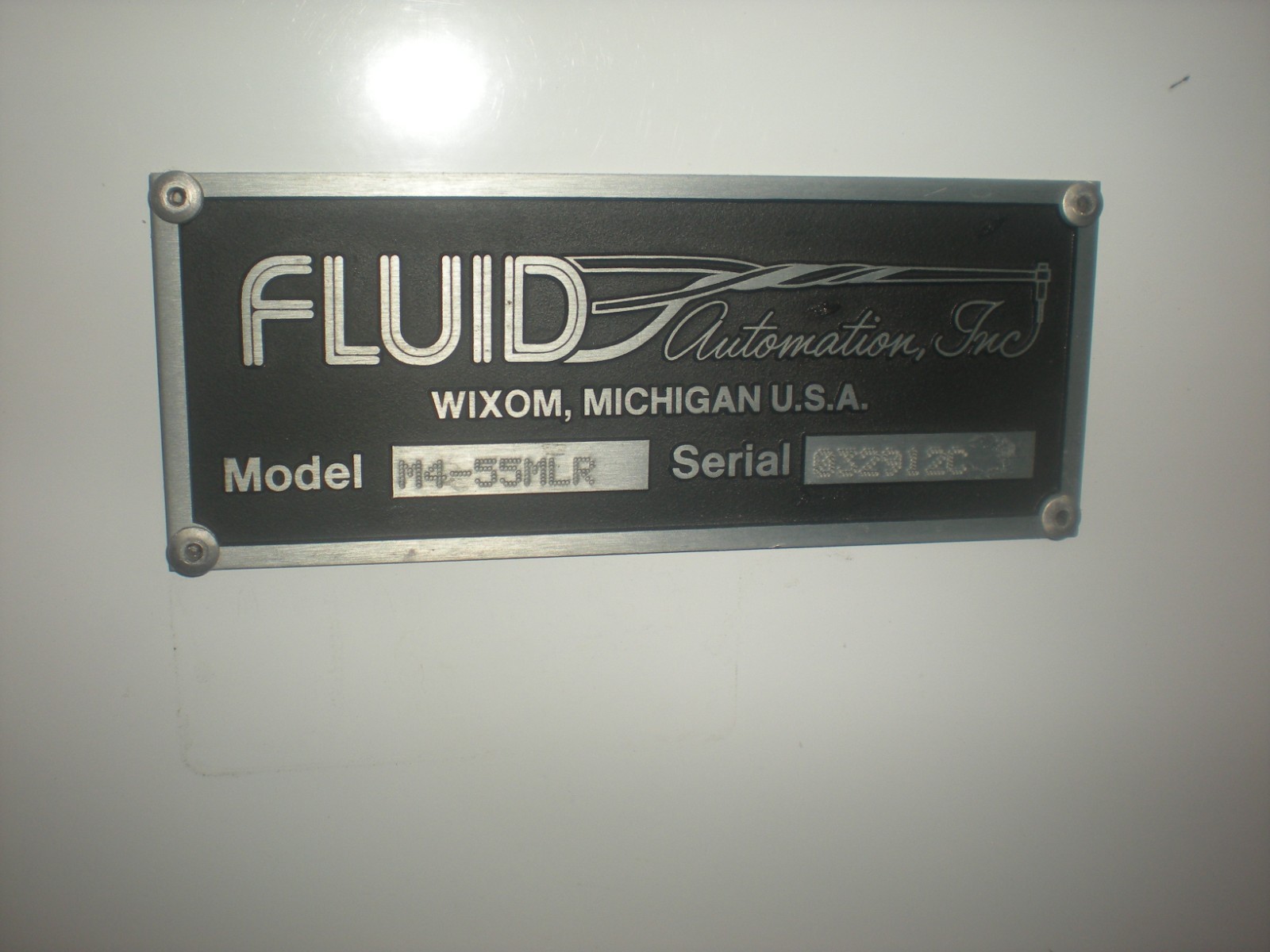 Fluid Automation M4-55MLR Meter-Mix Dispense System - 120V - Powers Up as Shown