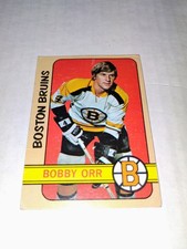 1972-73 Topps Bobby Orr #100 Boston Bruins Ice Hockey Card NHL