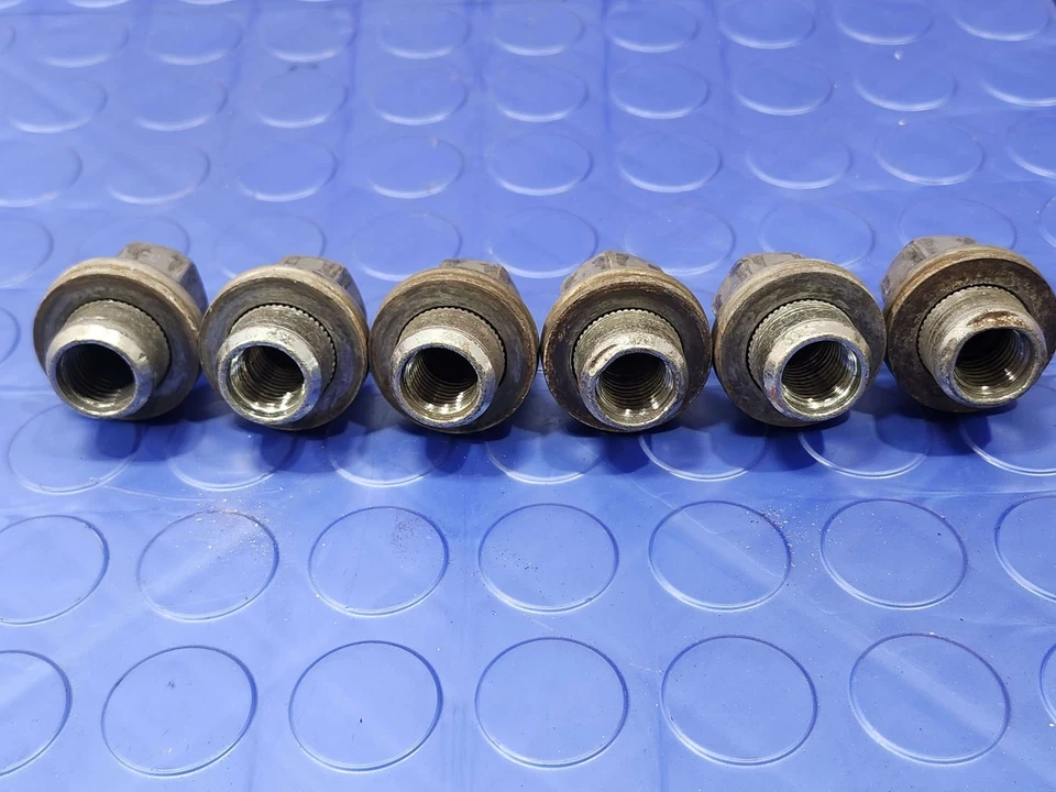 Tuercas de rueda de aleación Infiniti QX56 QX80 11-24 6 piezas originales OEM 402241LA3A Foto 2 de 2