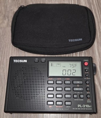 TECSUN PL-310ET Multi Band Radio Black Tested Works