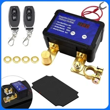 DC12V 240A Remote Battery Disconnect Switch Automatic Power Shut Off Switch