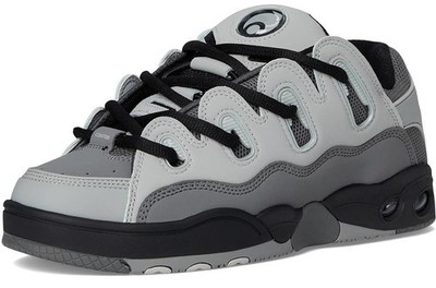 Osiris D3 OG Grey Black Light Grey Mens Skate Trainers Shoes
