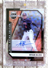 Ryan Bliss | Elite Extra Edition 2021  BLACK Autograph |  First card &  1/1 auto