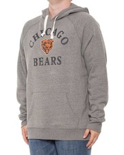 Fanatics Men  s Chicago Bears Football Gray Logo Hoodie Sweatshirt Medium M NFL