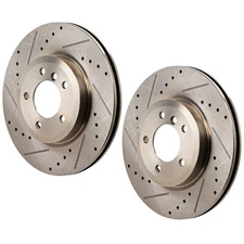 Front Brake Disc Rotors for 330 E86 Z Series BMW Z4 E46 3 330Ci 330xi E90 330i