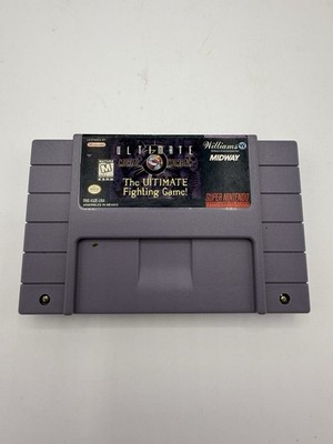 Mortal Kombat 3 Ultimate (Super Nintendo SNES) Authentic Game Only Tested