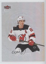 2022-23 Upper Deck Fleer Ultra Medallions Platinum 65/100 Jack Hughes #M-33 2d8