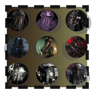 König Koenig COD Call of Duty Pin Button Brosche 58mm ! Beschreibung lesen!
