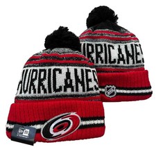 Carolina Hurricanes Knit Pom Beanie Adult One...