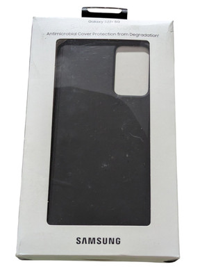 B3. Samsung S-View Flip Cover Case for Galaxy S22+ 5G - in Black