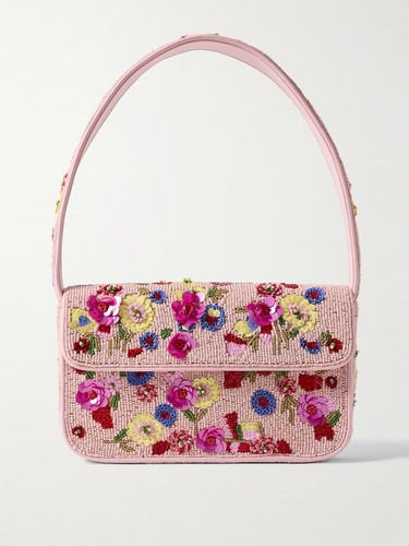 STAUD BEADED TOMMY BAG Limited Collection