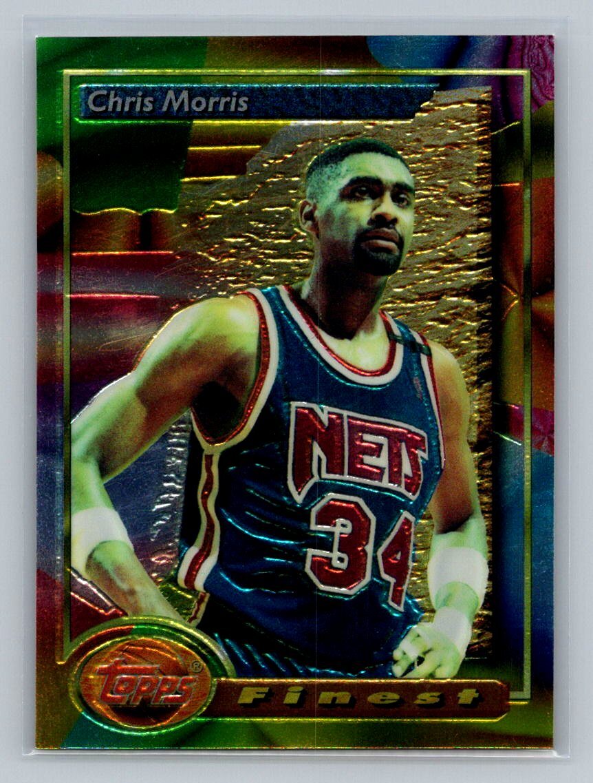 1993-94 Finest Chris Morris #48 New Jersey Nets