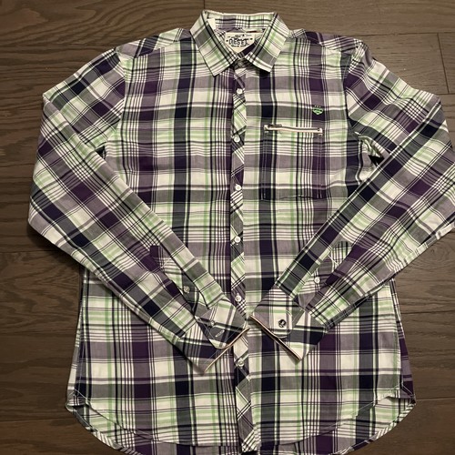 diesel button down shirt