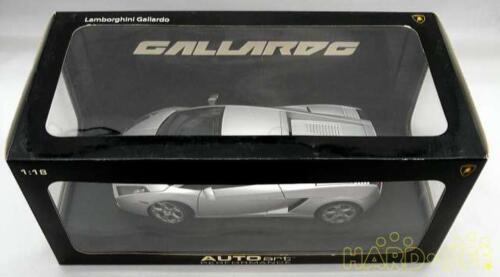 Raro Prodotto Finito AUTOart 1/18 Lamborghini Gallardo Argento da JP f10951 - Foto 2 di 4