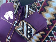 Western Showmanship Horsemanship Pleasure Show Shirt and Matching Show pad 34x40