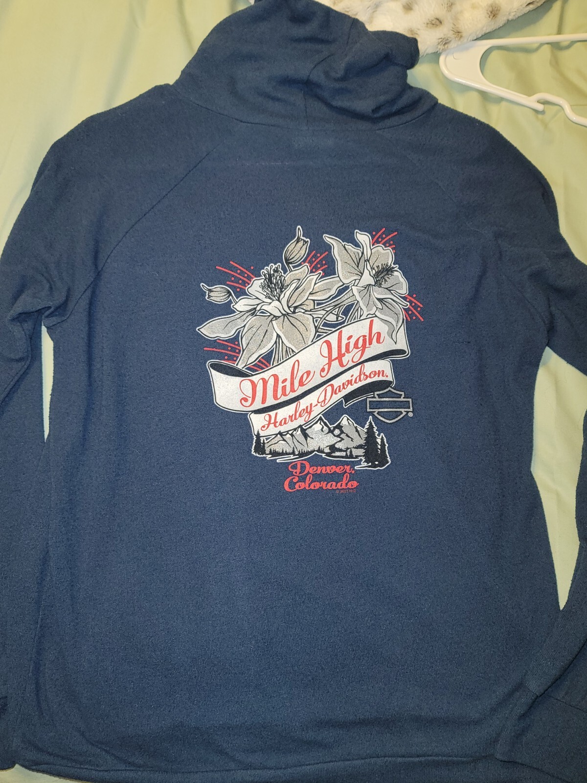 Harley Davidson lightweight Pullover - image 2
