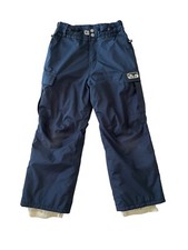 Roxy Girl Snow Pants Blue Girls Size Small 23x22 Good Condition