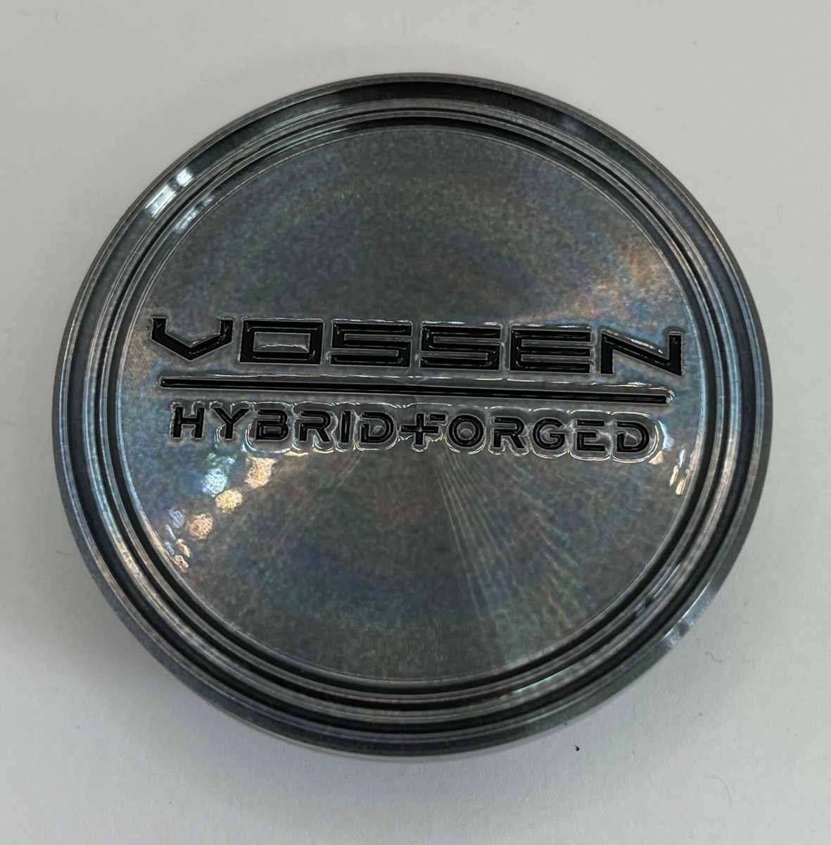 Rady福袋確認用 381 VOSSEN HYBRID FORGED GRAY (Black Logo) Wheel Center Cap