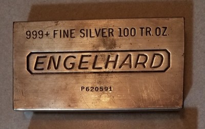 engelhard 100 oz silver bar serial number lookup