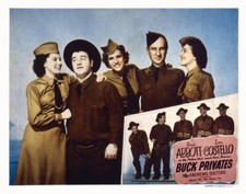 Buck Privates Lobby Card Maxene Andrews Lou Costello Patty A - 1941 Movie Photo