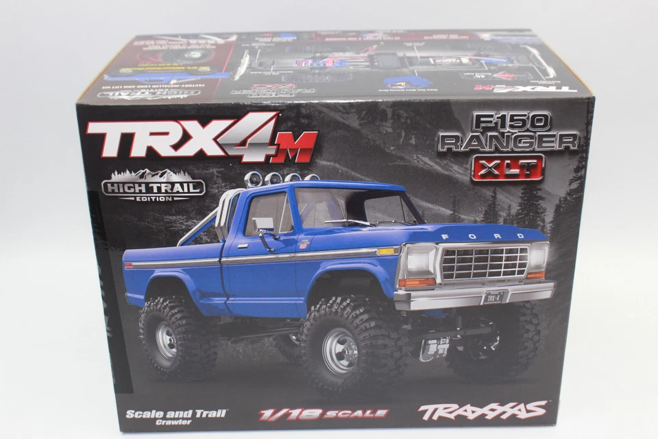 Traxxas TRX 97044 -1 blau TRX-4M Ford F 150 4x4 lifted 1:18 Crawler RTR NEU - Bild 3 von 4