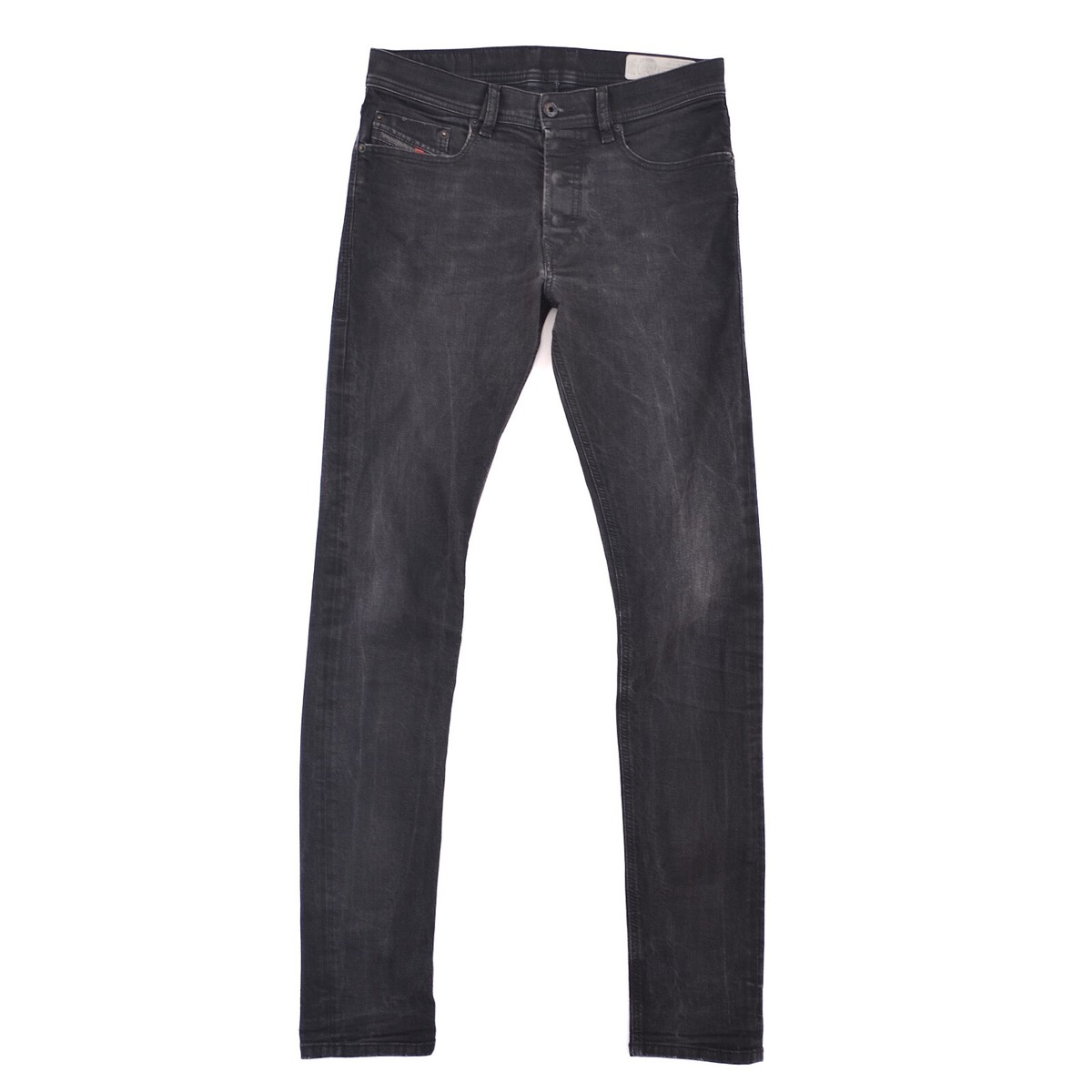 Diesel Tepphar Slim-Carrot 0674N Stretch Black Jeans Mens sz W30